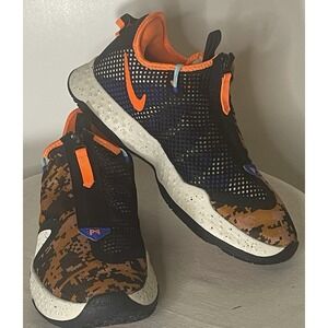 Nike PG4 Digital Camo Paul George Basketball Shoes Mens Size 9.5  CD5079-200